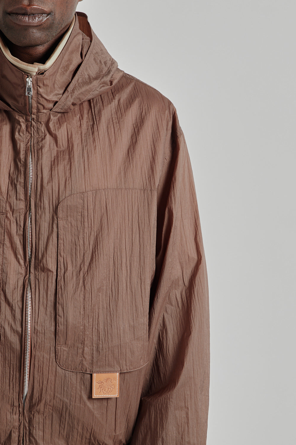 Ranra SS25 Purs Light Nylon Hoodie Jacket Monks Robe 07
