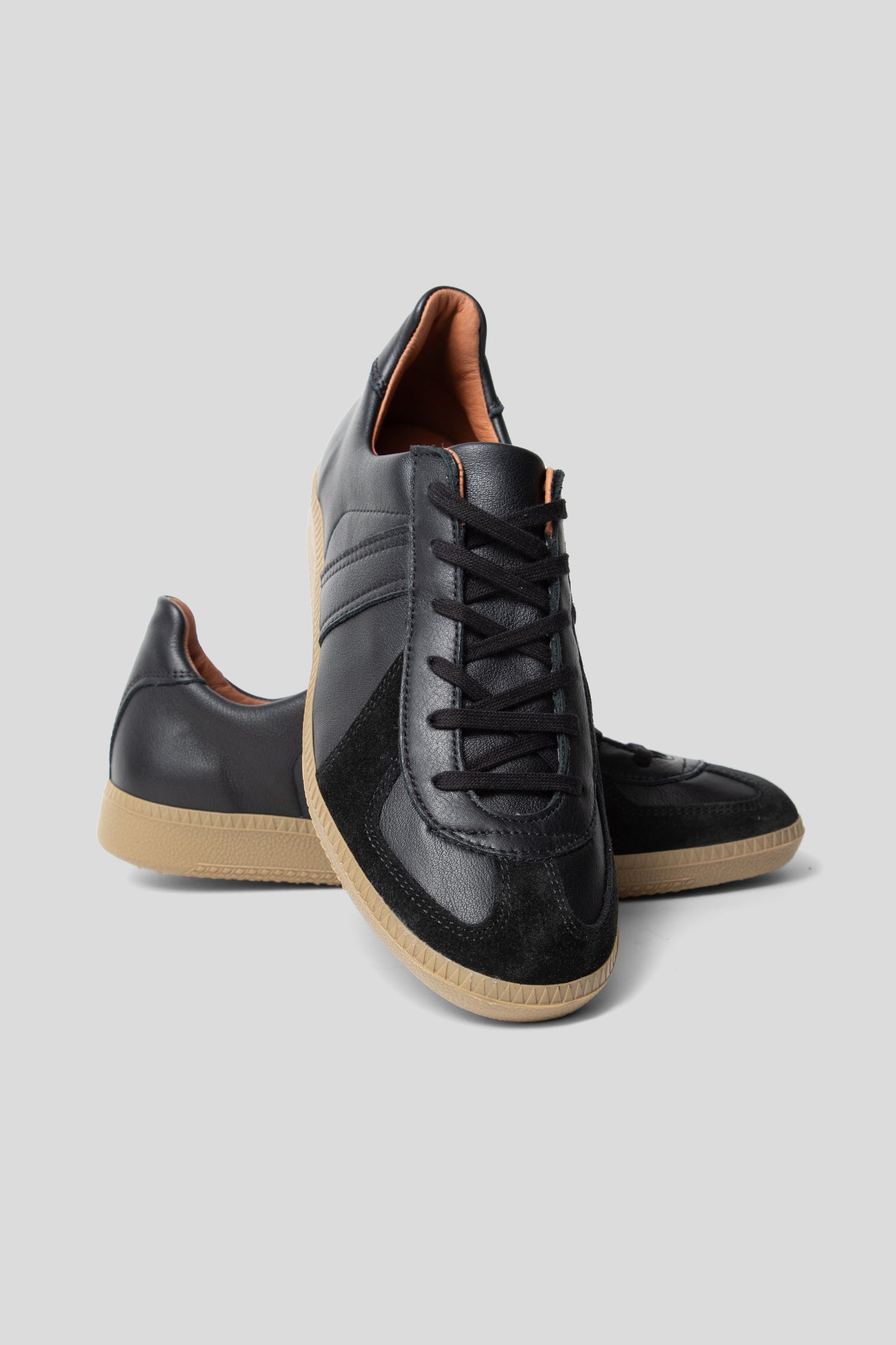Reproduction Of Found SS25 German Military Trainer Black 04