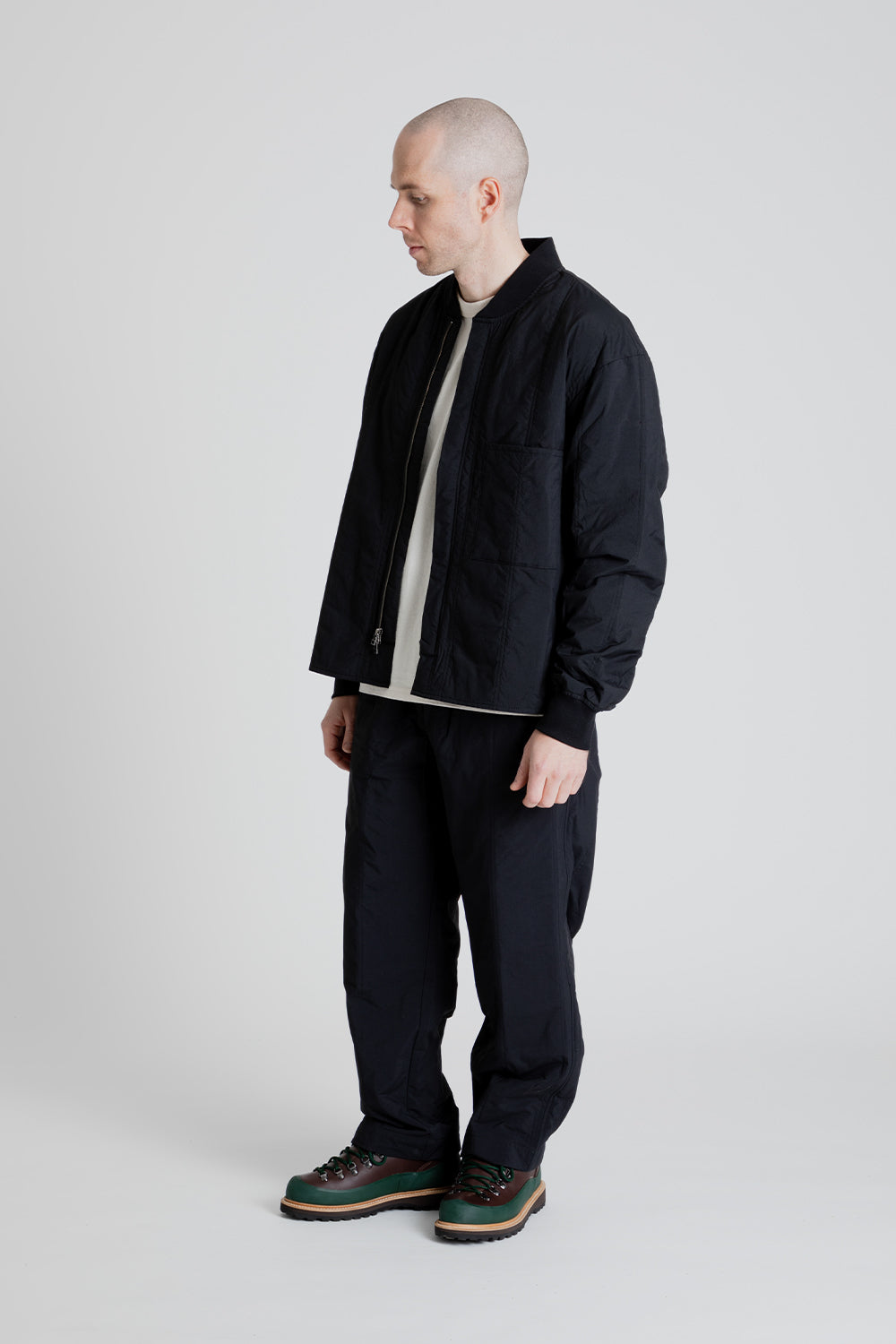SK Manor Hill Bomber Jacket in Black