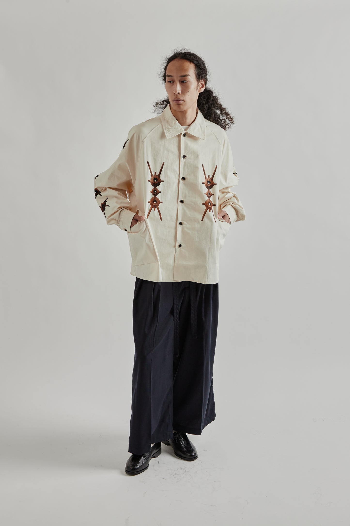 Sillage FW25 Big Pocket Overshirt Aleph Geddis19