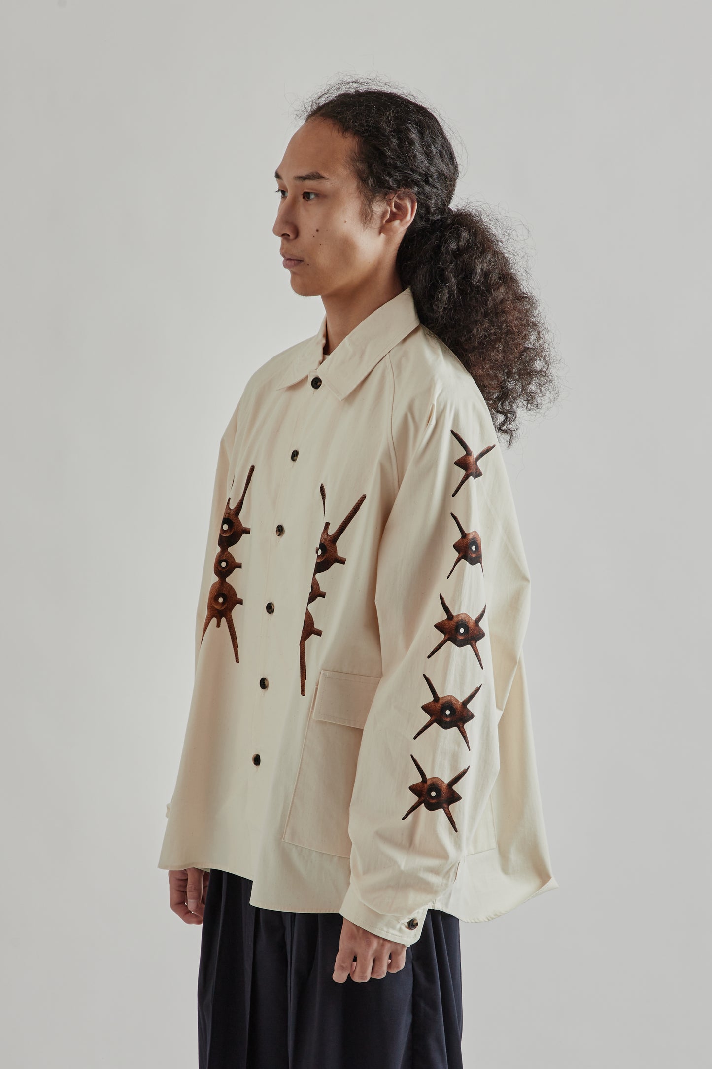 Sillage FW25 Big Pocket Overshirt Aleph Geddis5