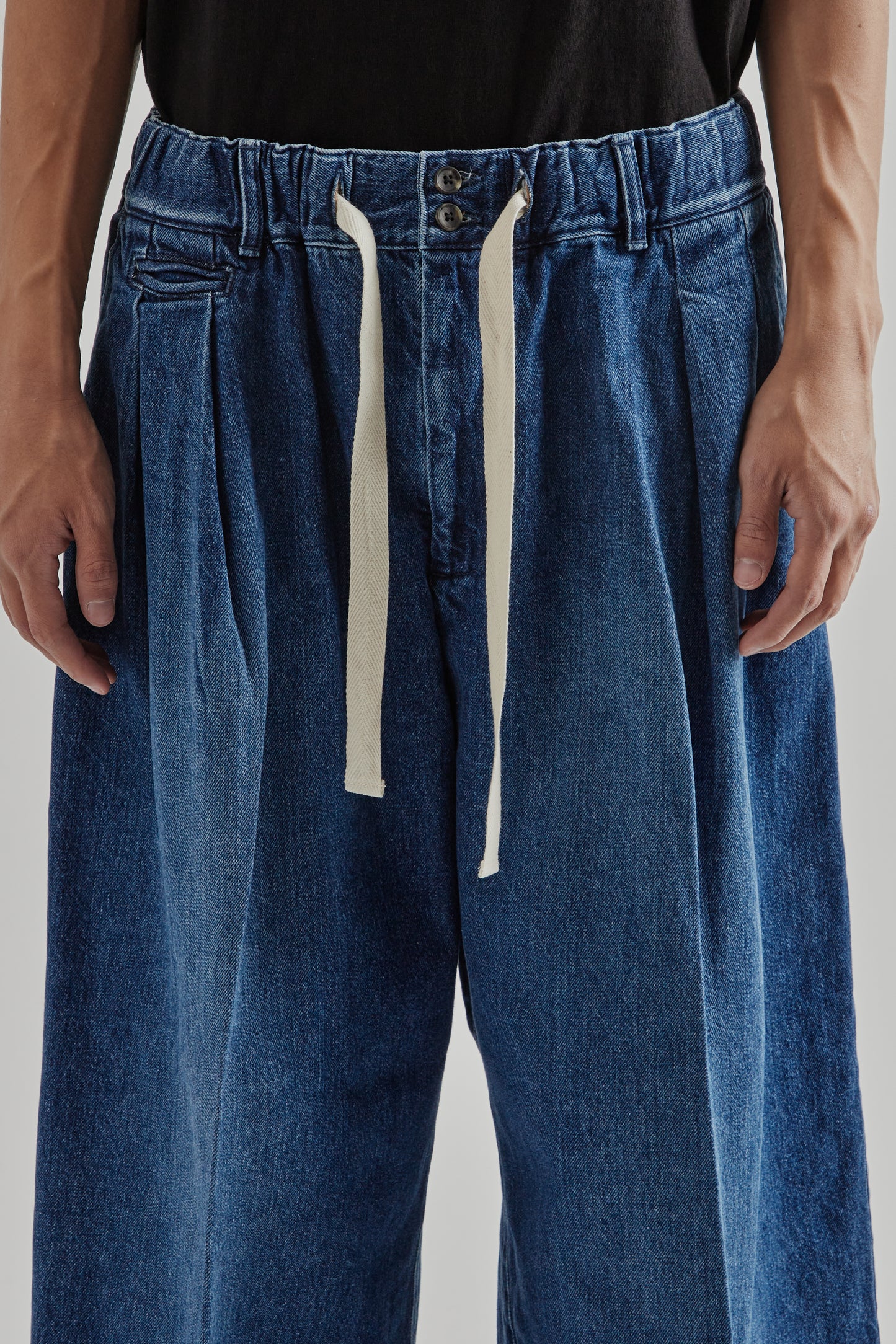 Sillage FW25 Hakama Pants Denim Damaged12