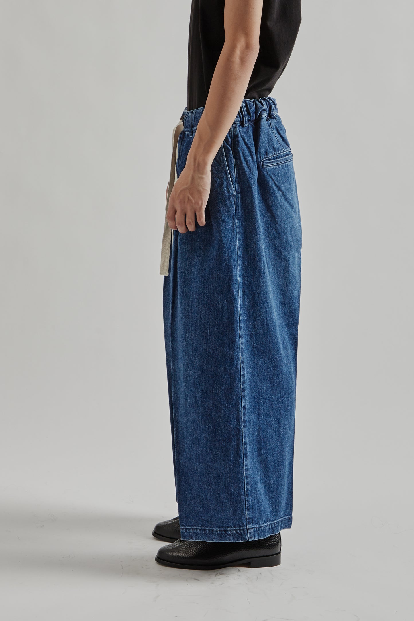 Sillage FW25 Hakama Pants Denim Damaged6