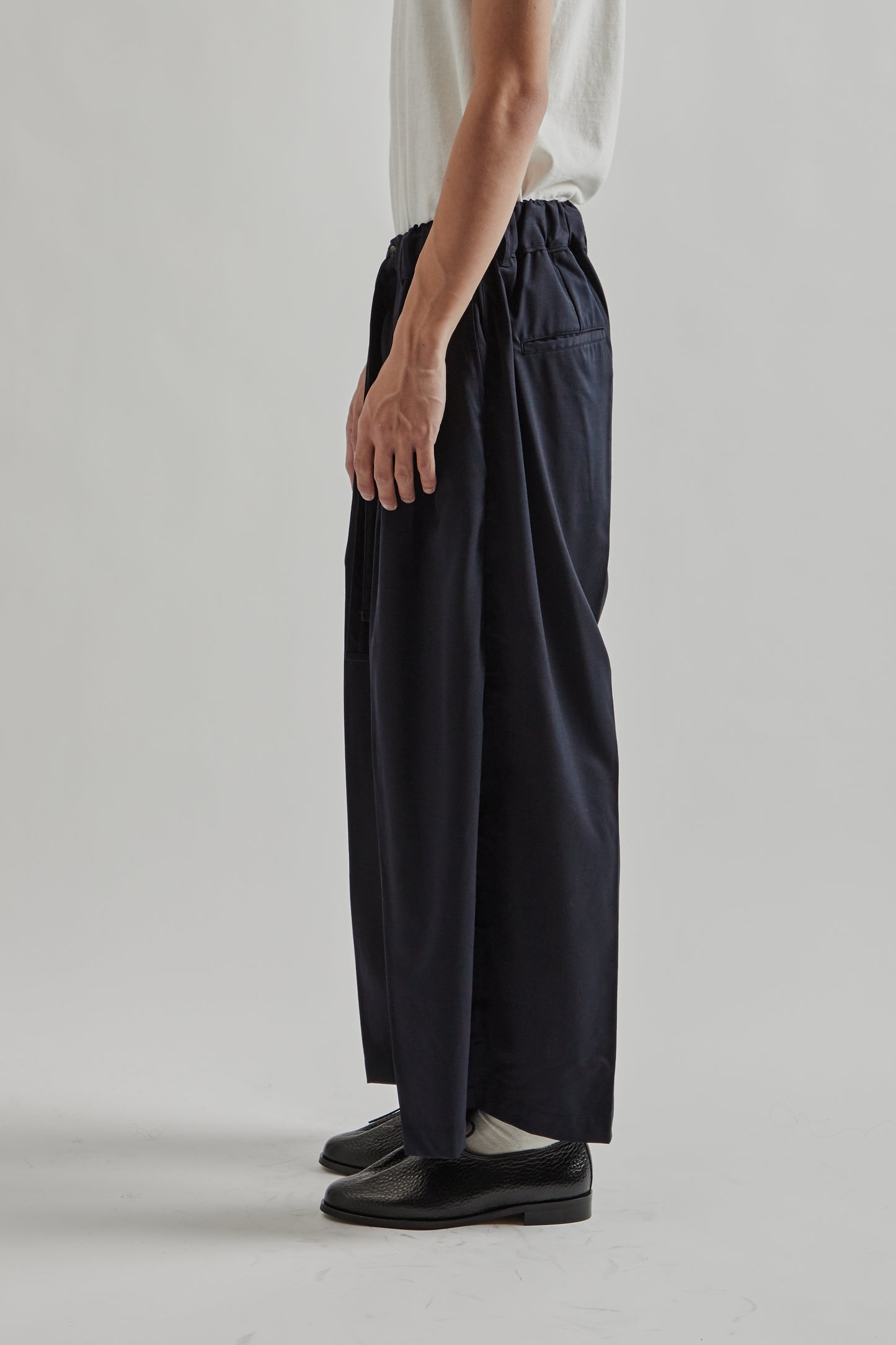 Sillage FW25 Hakama Pants Navy Twill6
