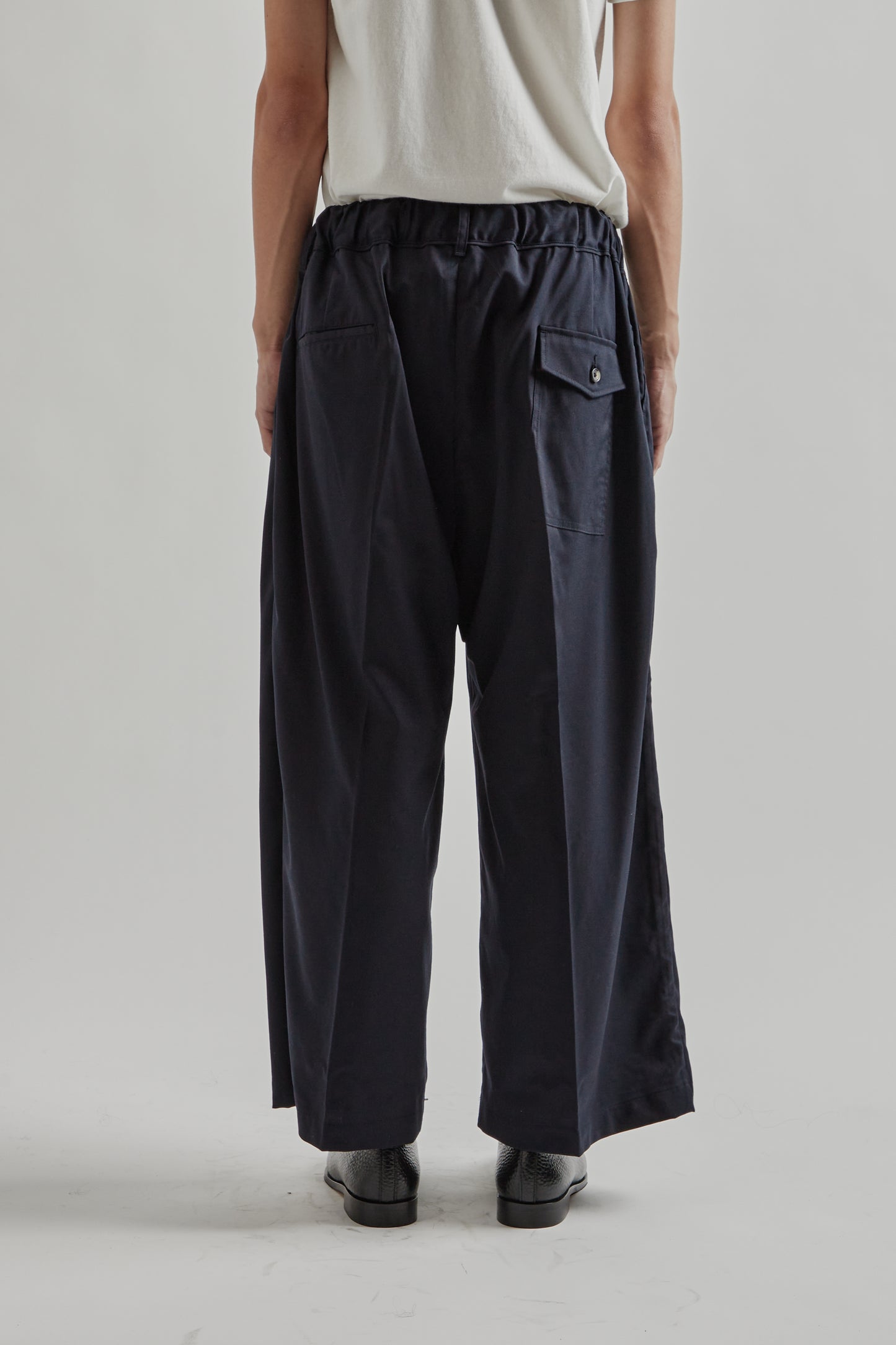 Sillage FW25 Hakama Pants Navy Twill9