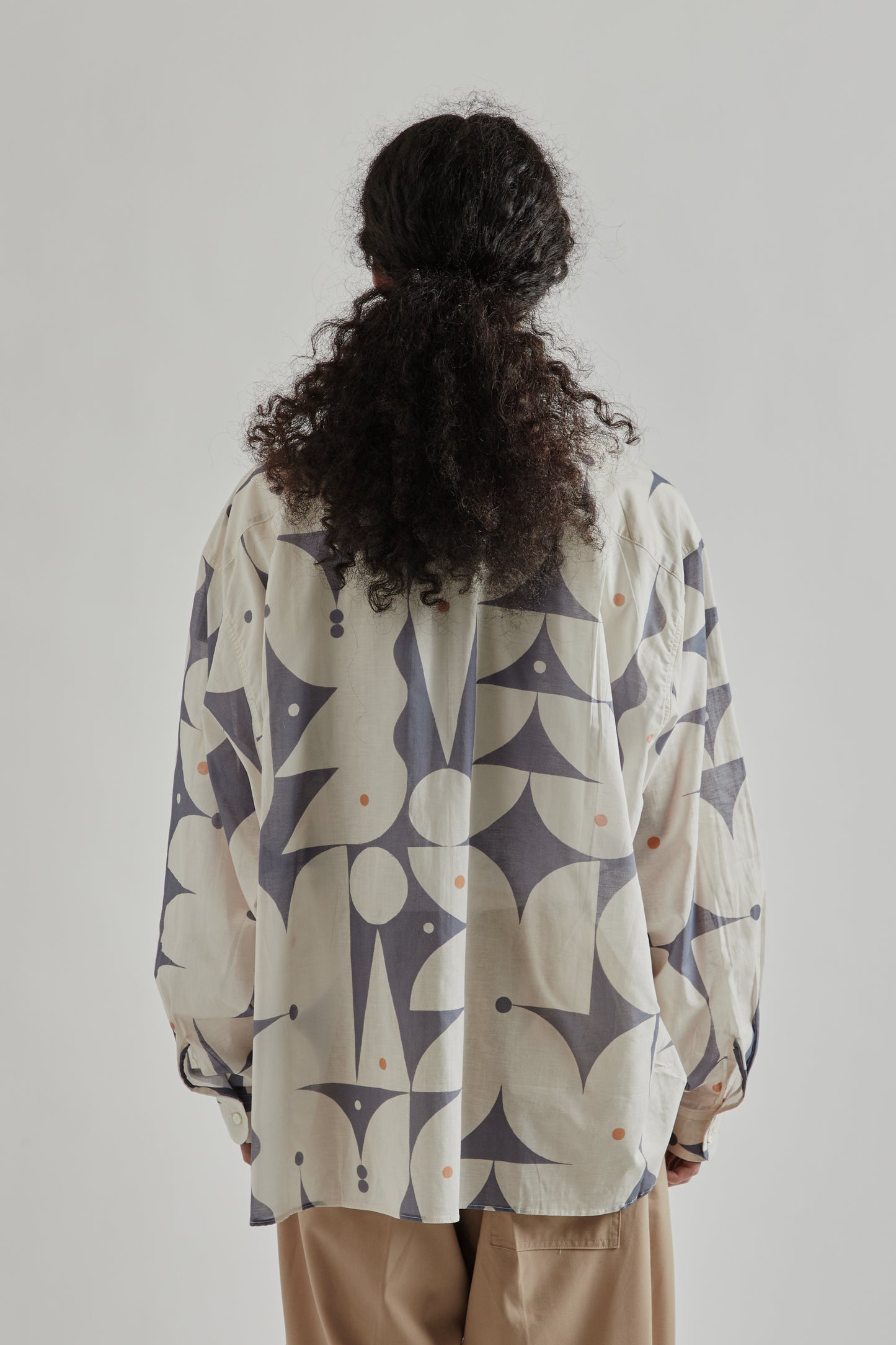 Sillage FW25 Re-Engineered Overshirt Long Sleeve Aaron Glasson Blue10