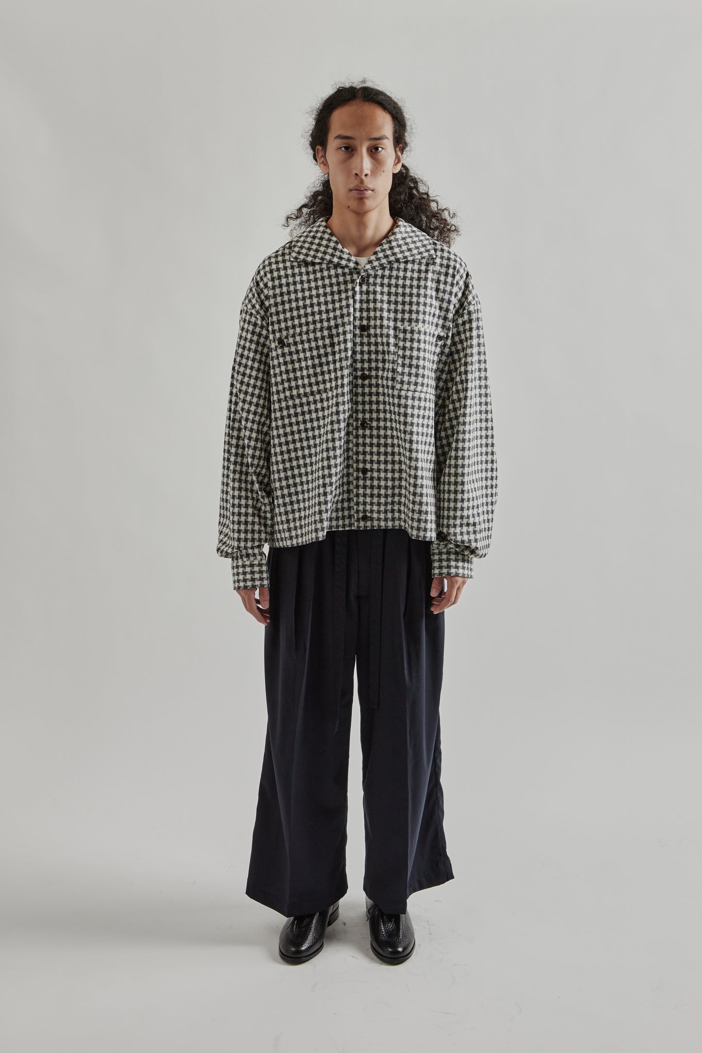 Sillage FW25 Rib Blouson Digital Plaid1