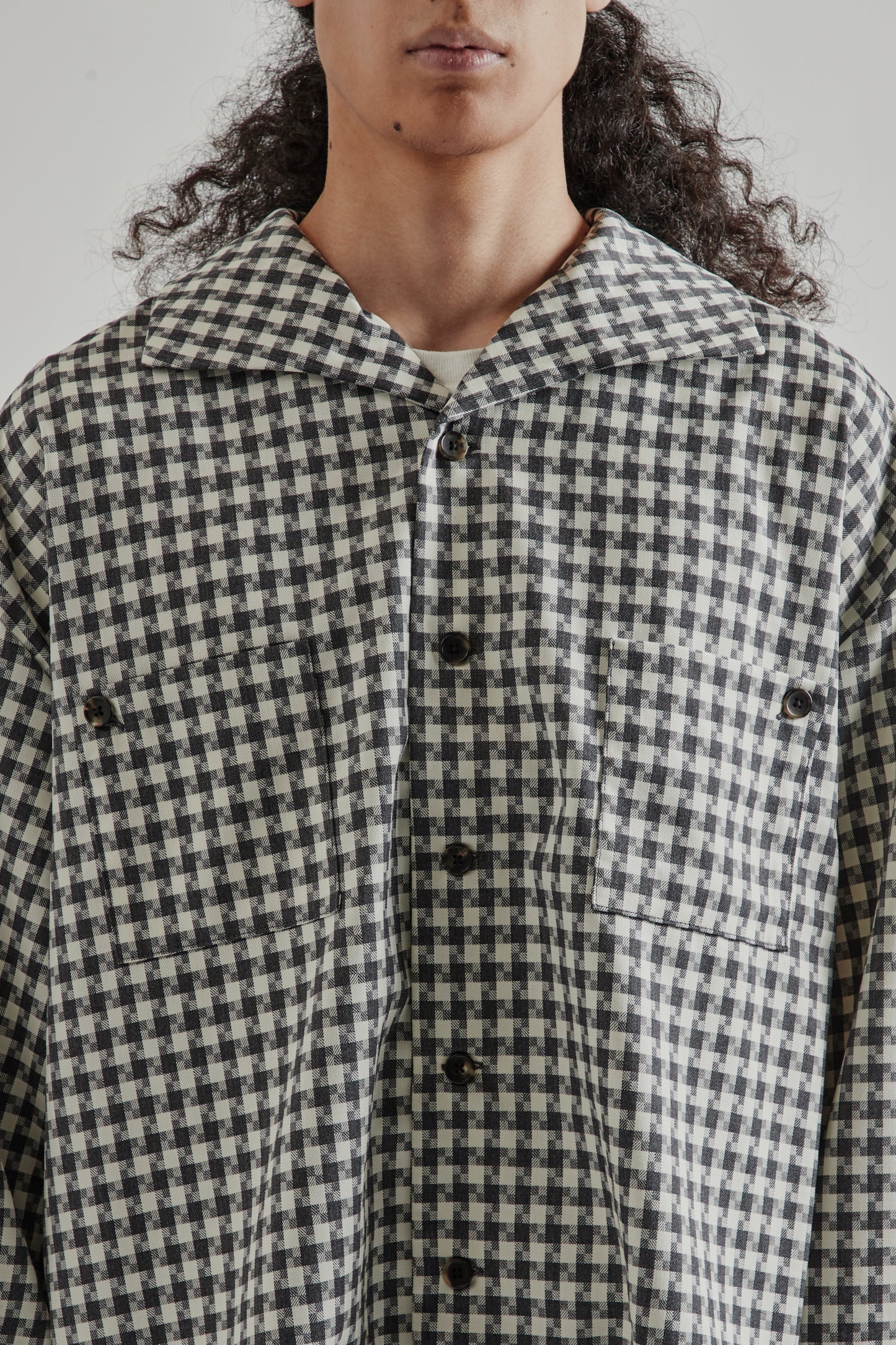 Sillage FW25 Rib Blouson Digital Plaid12