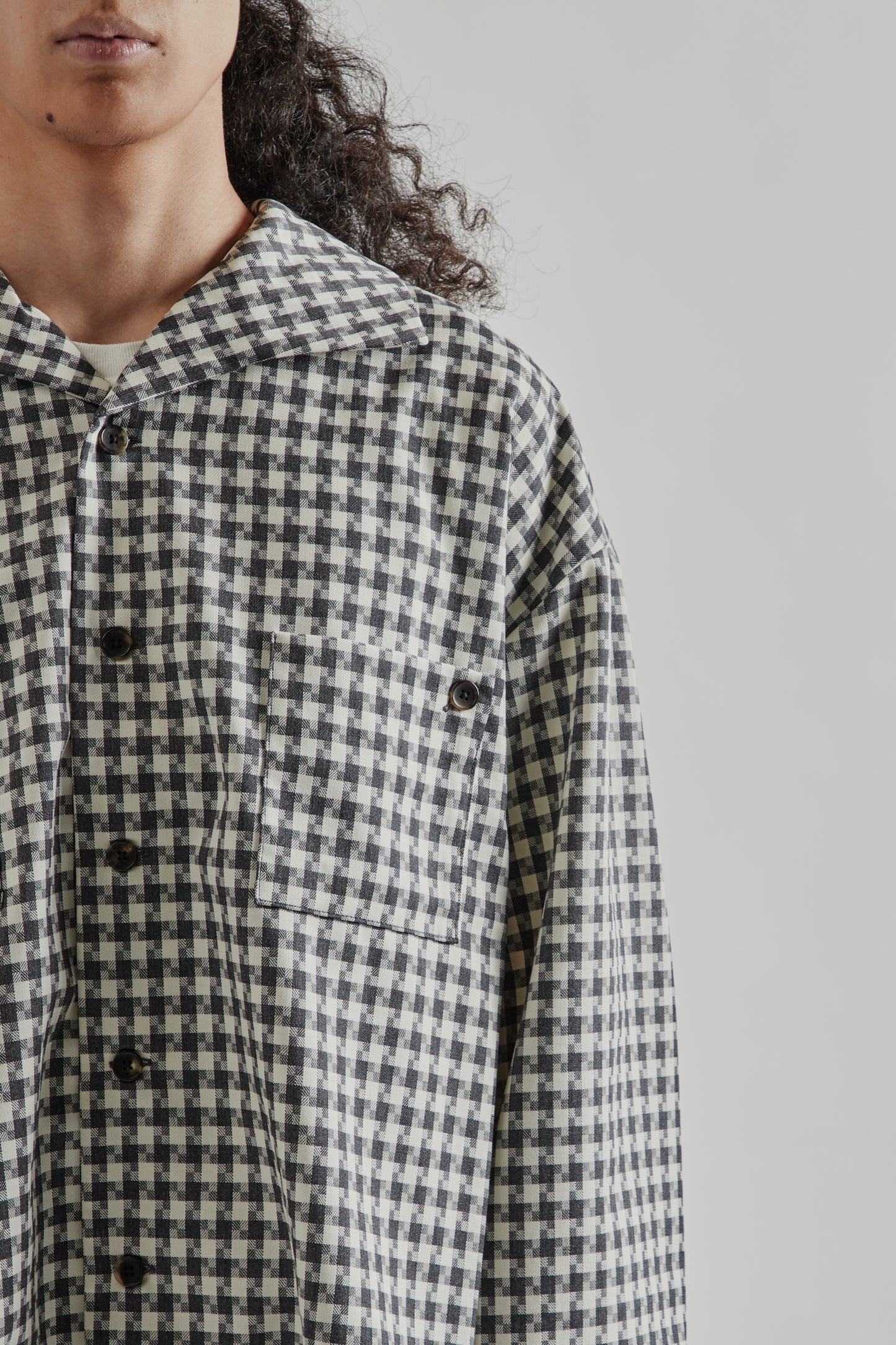 Sillage FW25 Rib Blouson Digital Plaid13