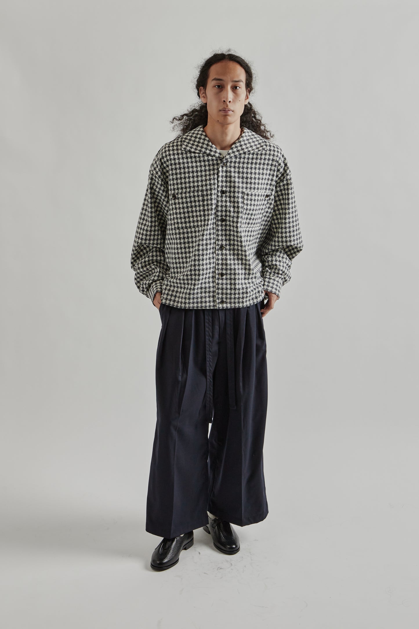 Sillage FW25 Rib Blouson Digital Plaid27