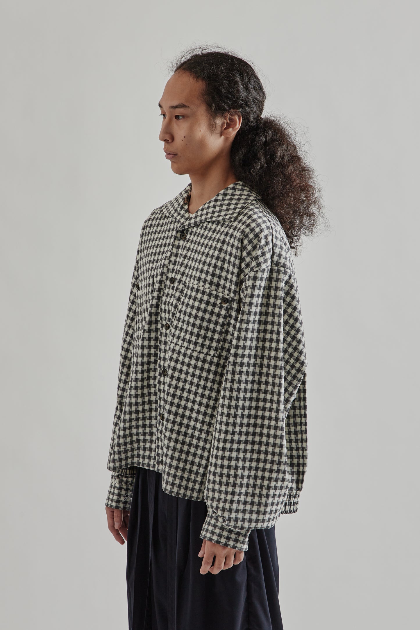 Sillage FW25 Rib Blouson Digital Plaid5