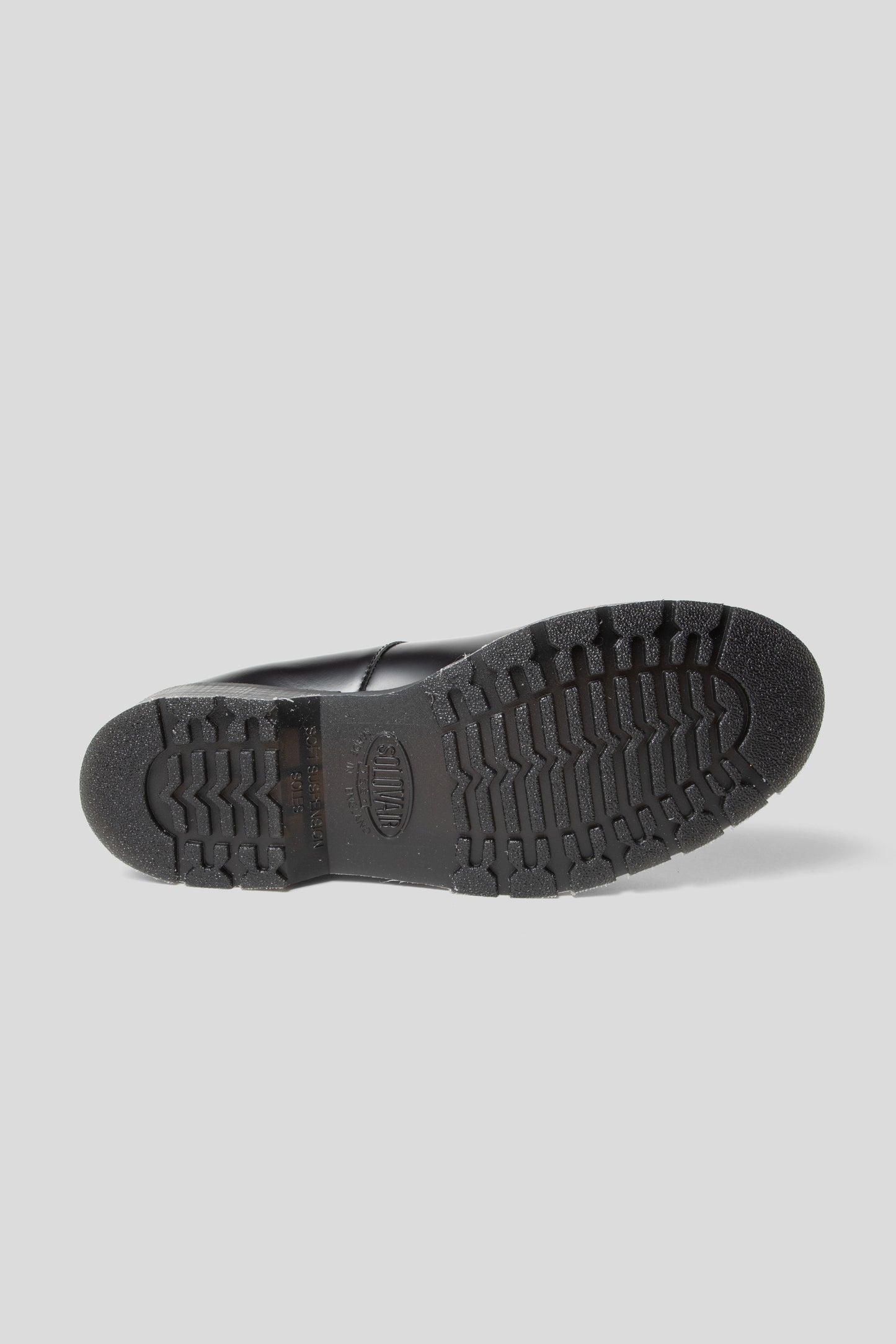 Solovair SS25 Mary Jane Shoe Black Hi-Shine 06