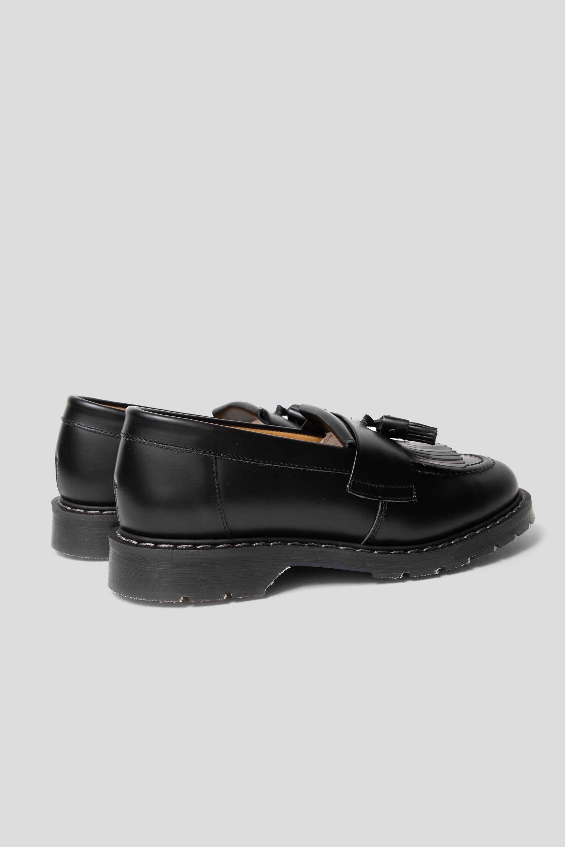Solovair SS25 Tassel Loafer Black Hi-Shine 03