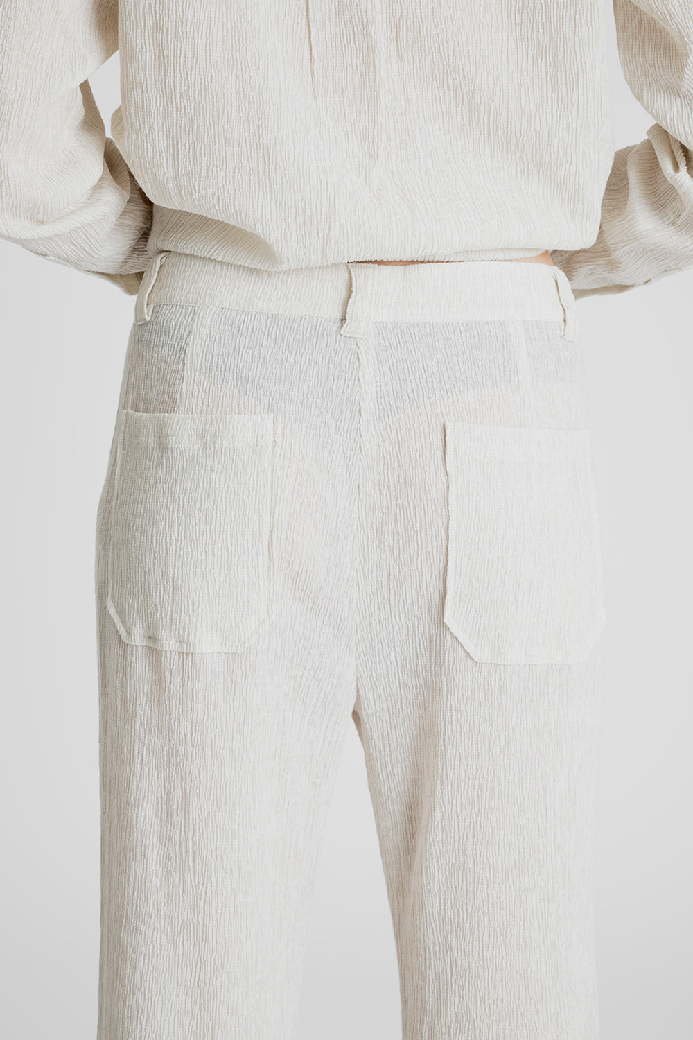 Soulland Kody Pants in Off White