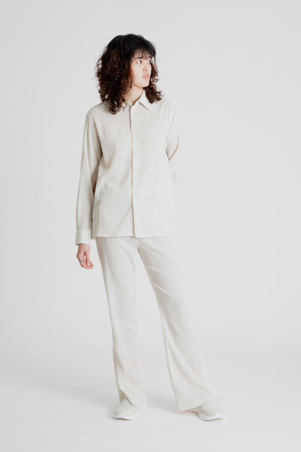 Soulland Kody Pants in Off White
