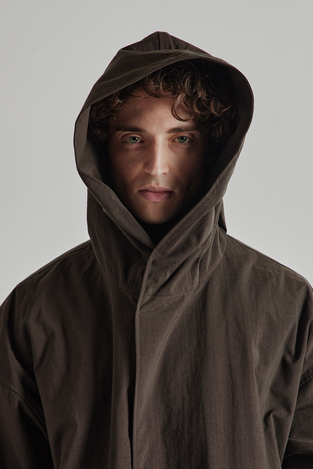 Still by Hand Nylon OX Hooded Coat 10