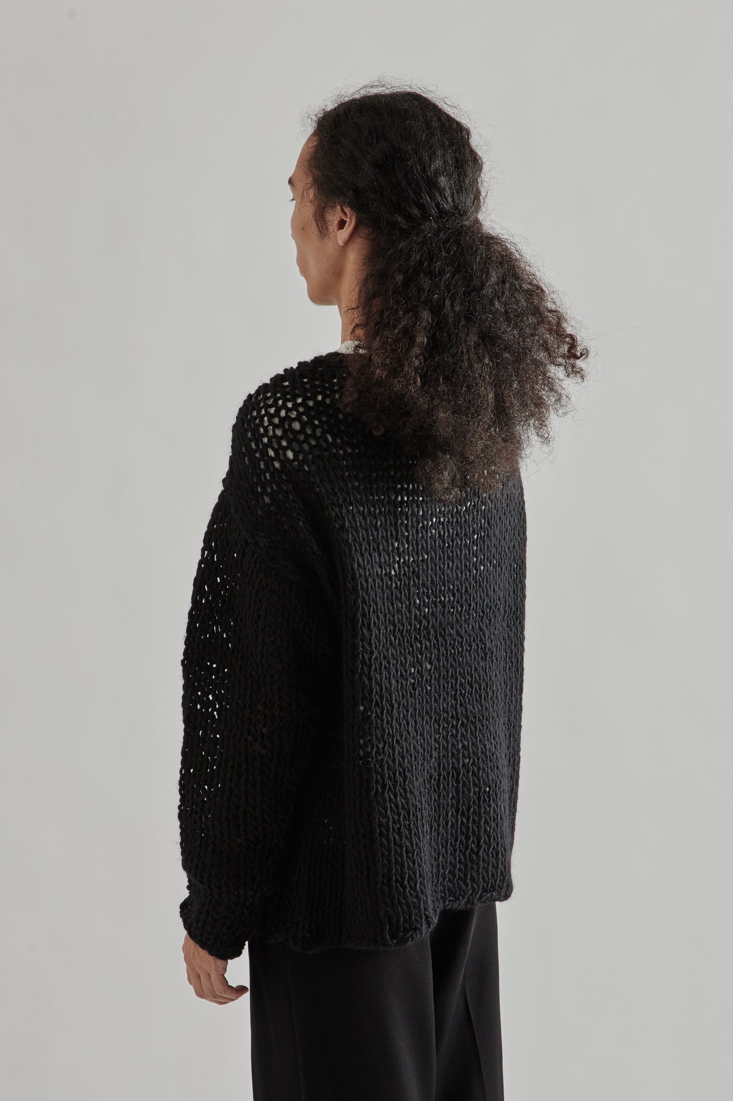 Sugarhill FW25 Low Gouge Pullover Black7