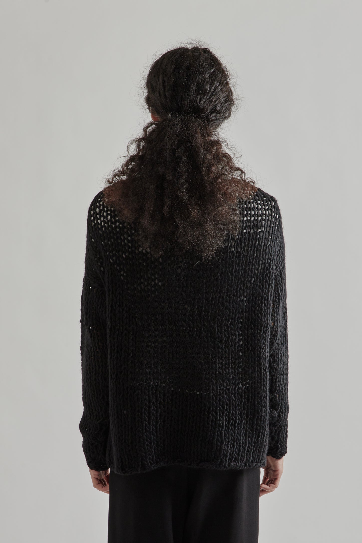 Sugarhill FW25 Low Gouge Pullover Black9