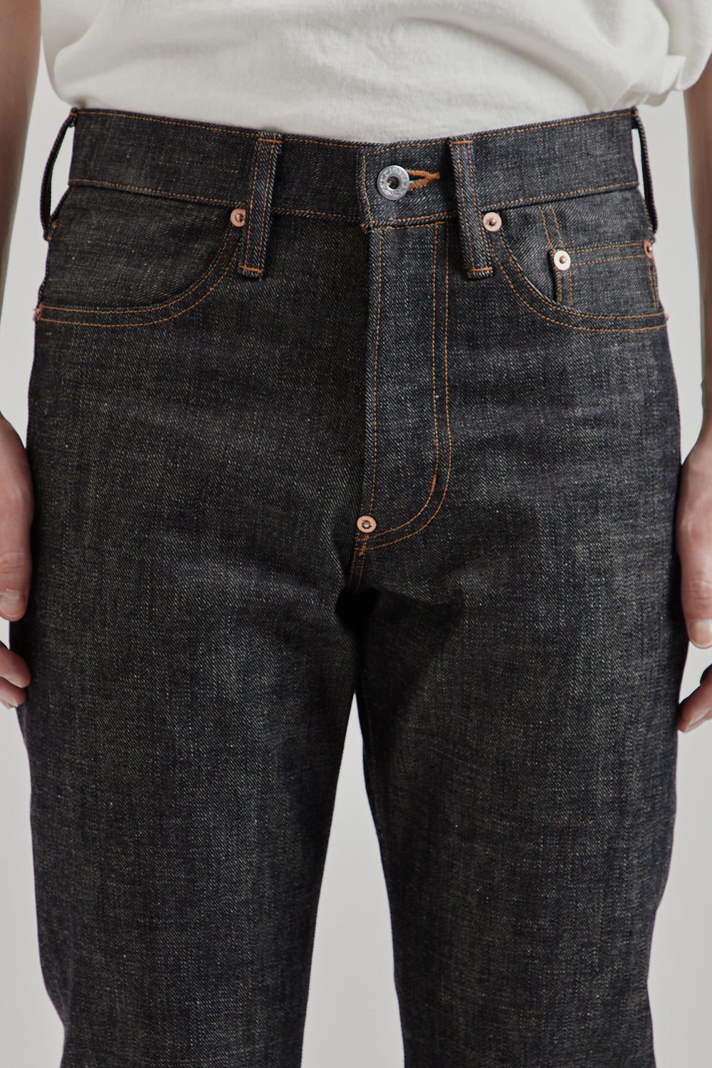 Sugarhill SS25 Modern Denim Pants Flared Cut Rigid Indigo 09