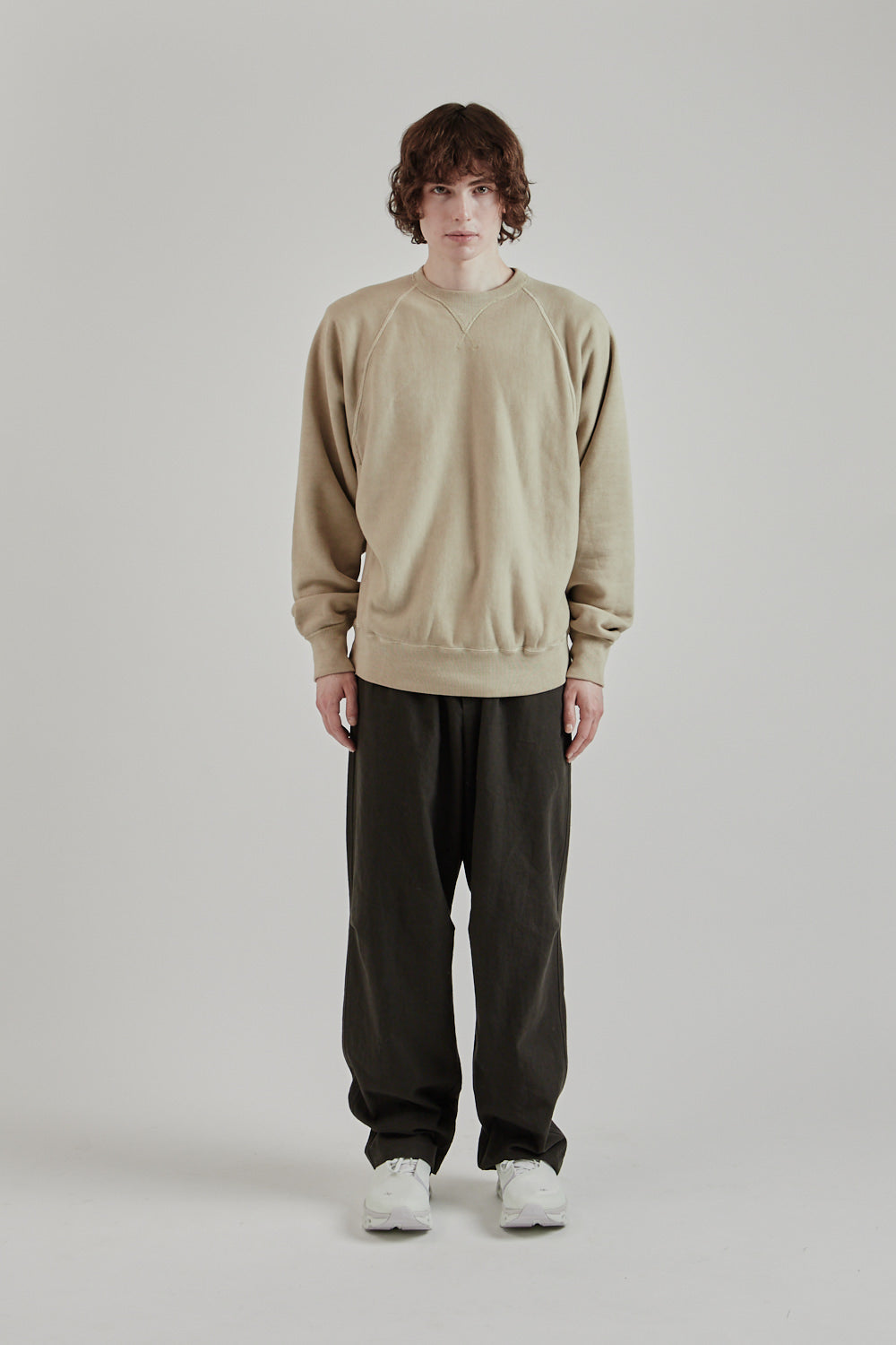 Sugarhill SS25 Pigment Dye Sweater Smoke White 02