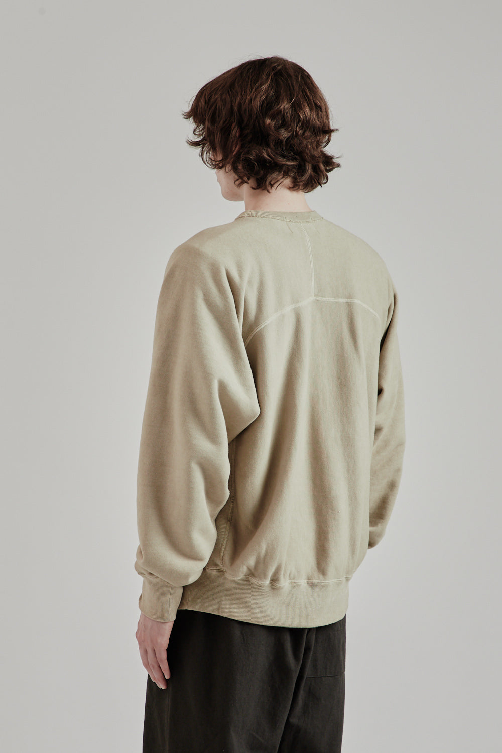 Sugarhill SS25 Pigment Dye Sweater Smoke White 05
