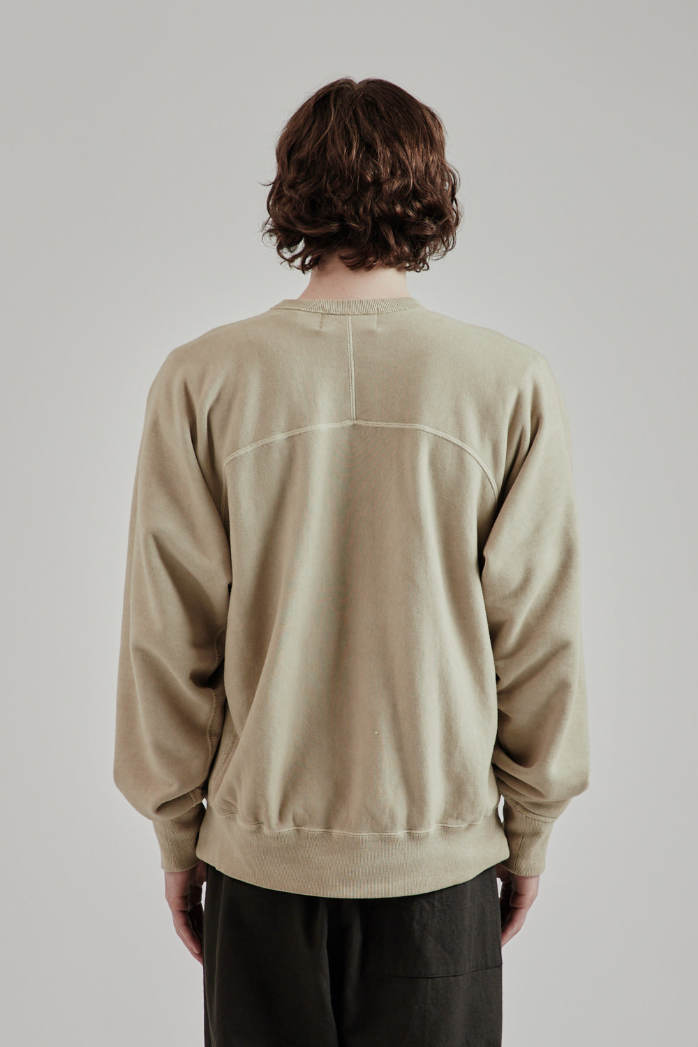 Sugarhill SS25 Pigment Dye Sweater Smoke White 06