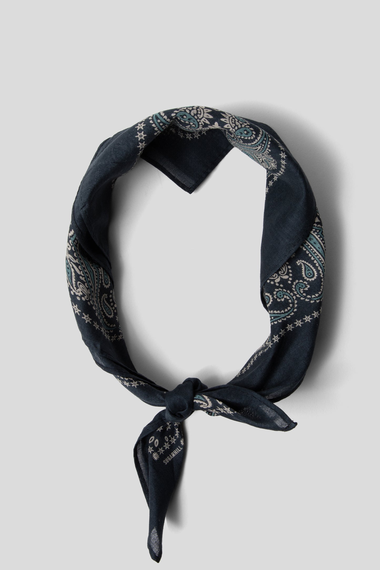 Sugarhill SS25 Stagger Bandana Navy 06