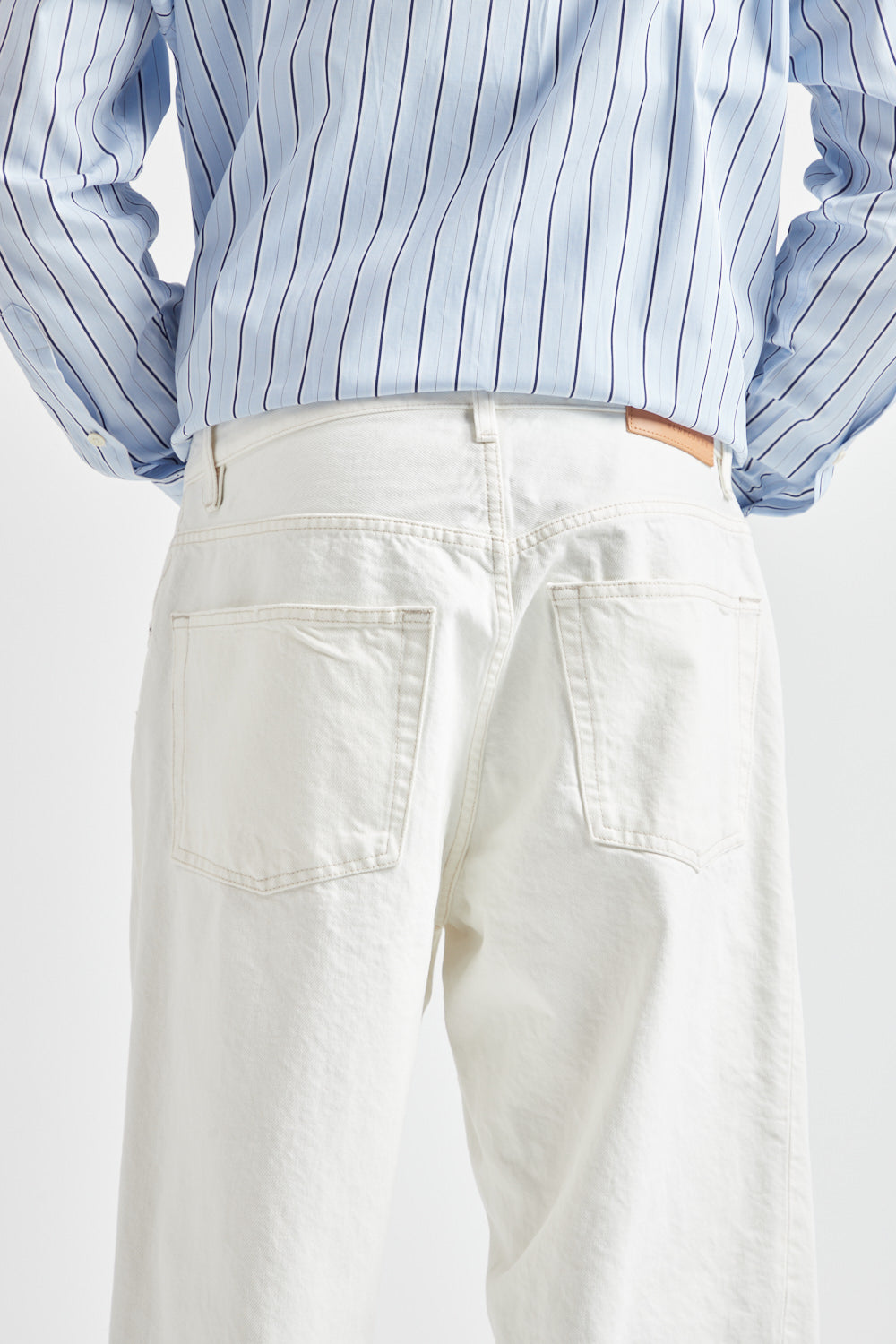 Wide Twist Denim - Vintage White - Wallace Mercantile Shop
