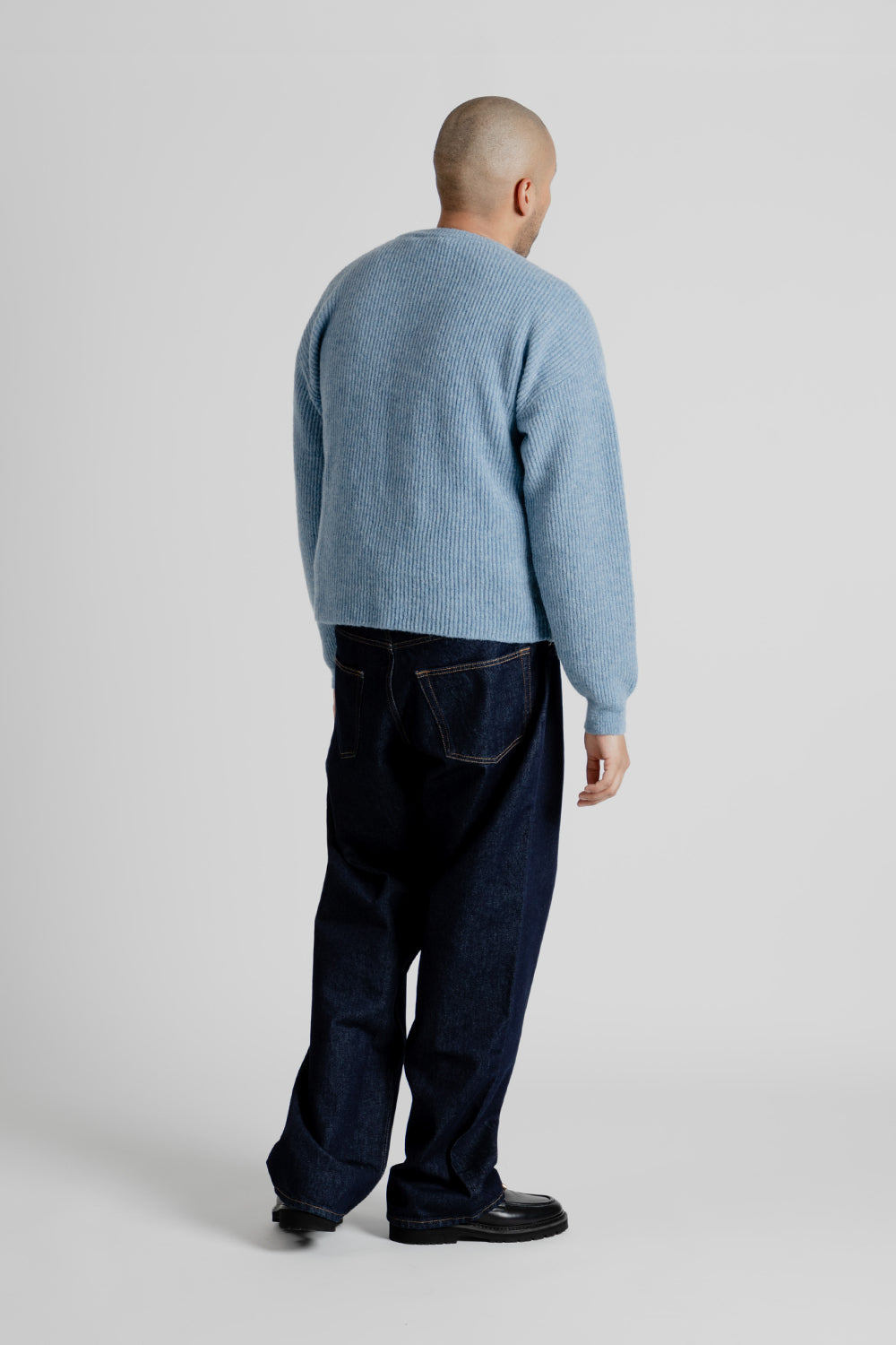 Sunflower Air Rib Knit in Blue