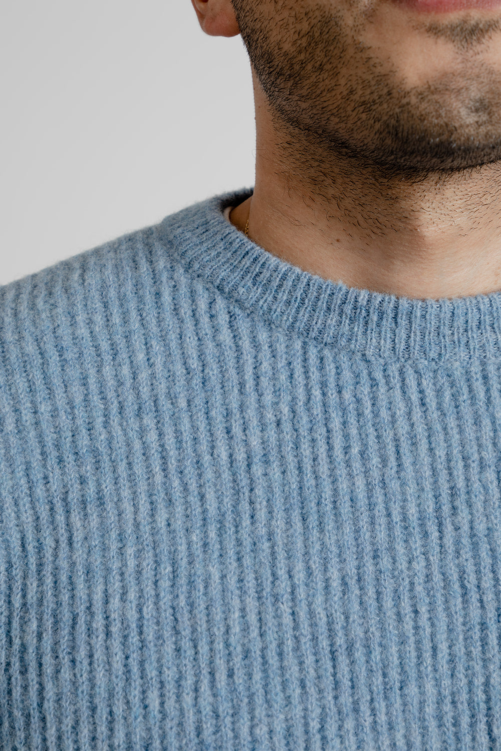Sunflower Air Rib Knit in Blue