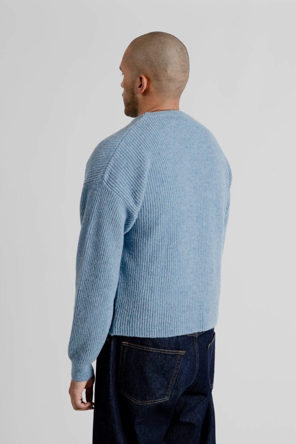 Sunflower Air Rib Knit in Blue