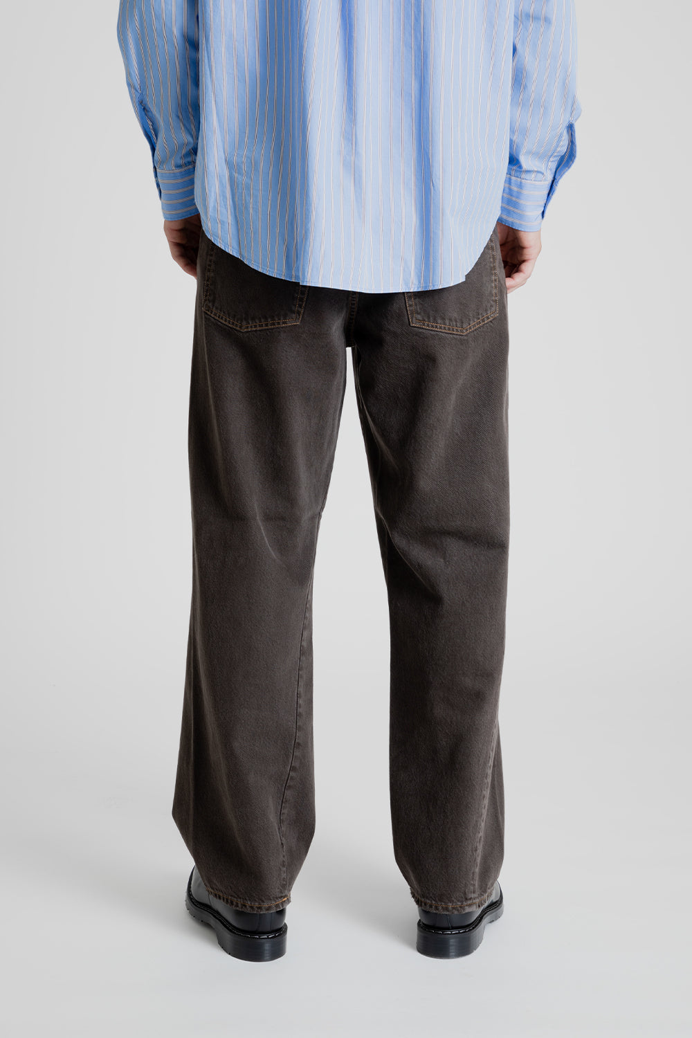 Sunflower Denim Wide Twist in Vintage Brown