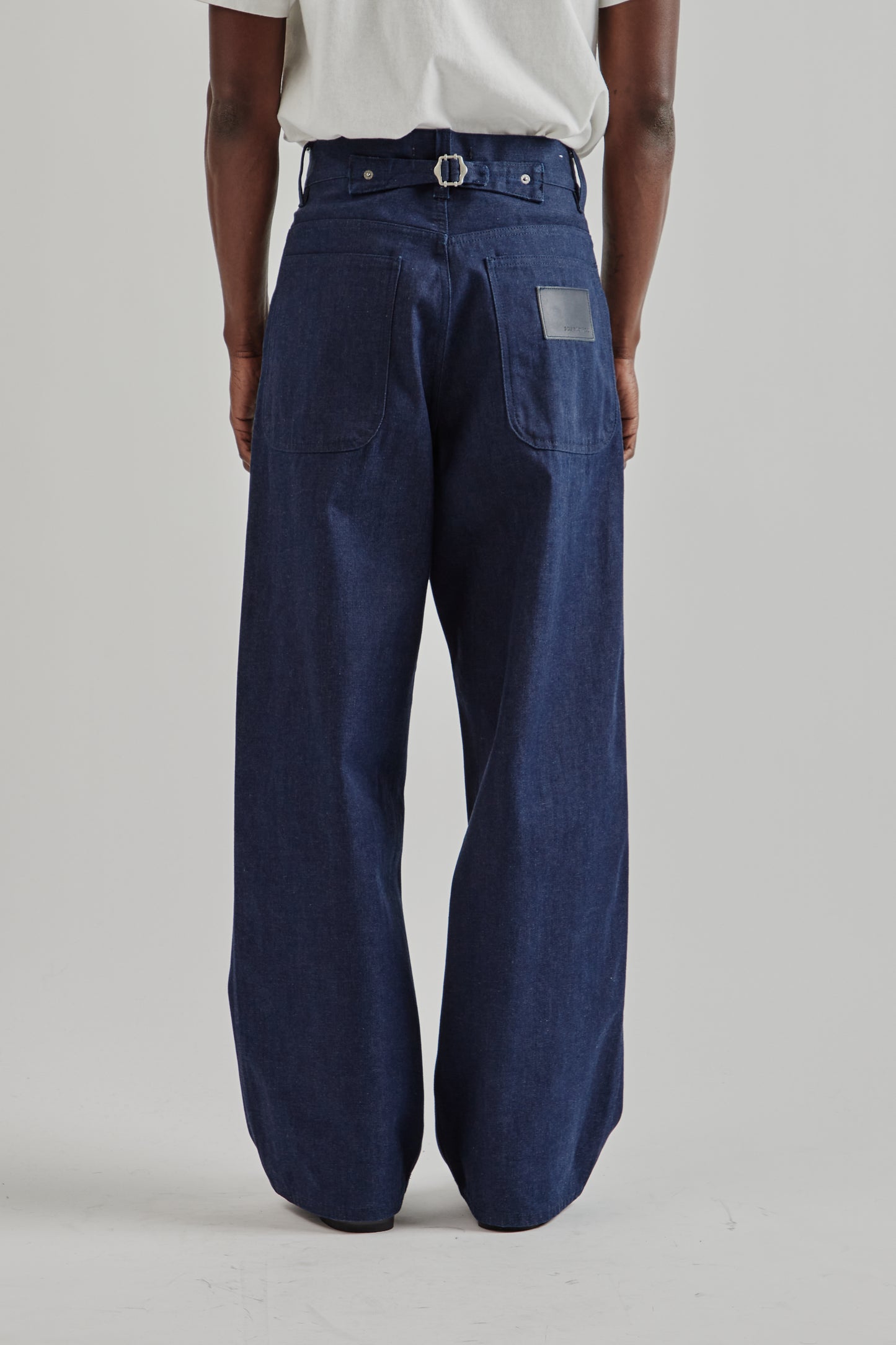 Sunflower FW25 Super Wide Cinch Denim Indigo Raw9