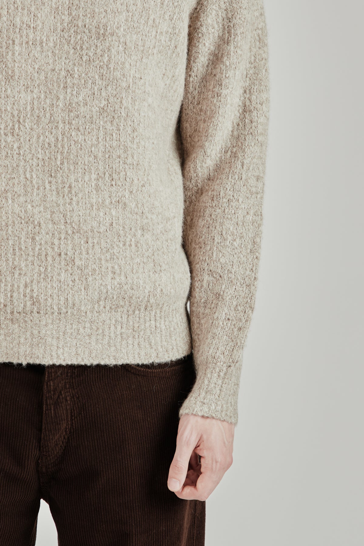 Yak Sweater - Dark Oat