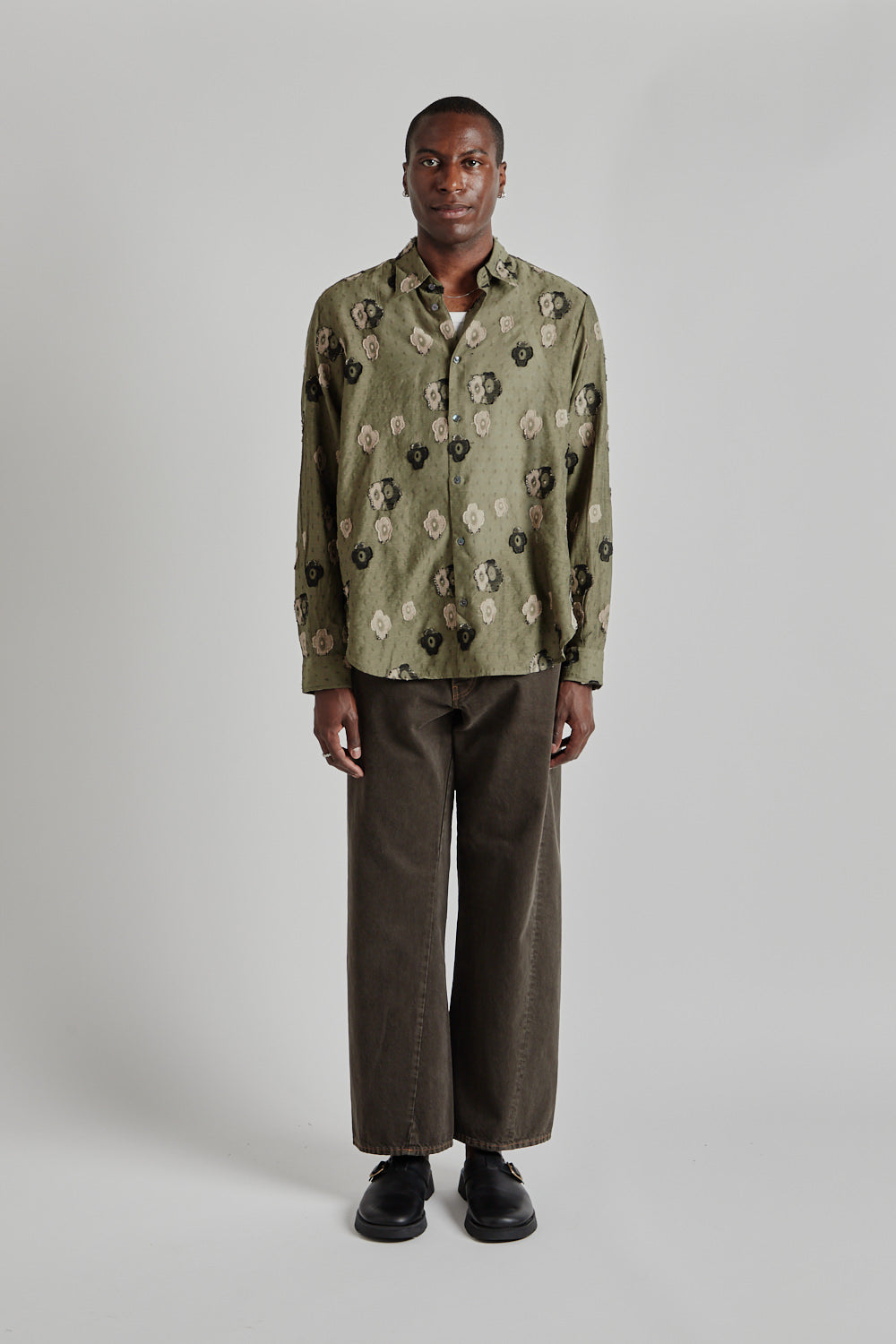 Please Shirt - Green - Wallace Mercantile Shop