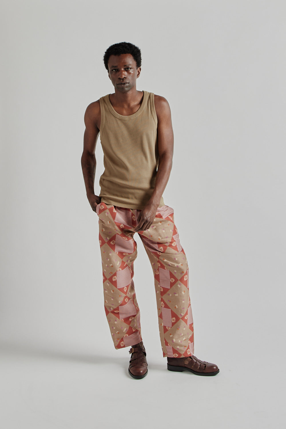 Sunflower SS25 Rib Tank Top Khaki 10
