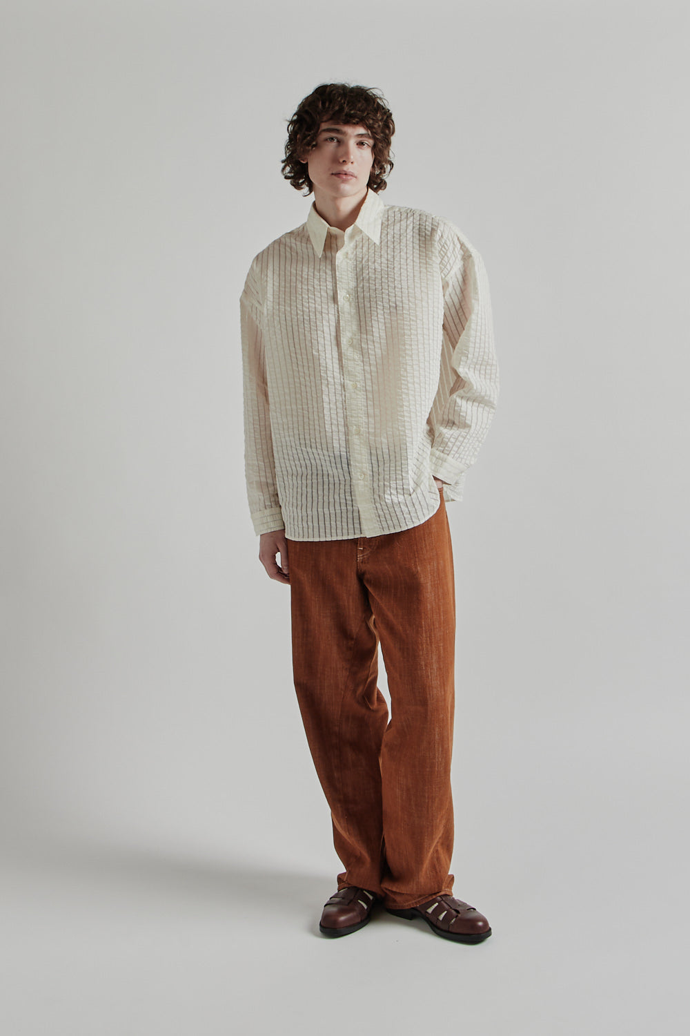 Stable Shirt - Off White - Wallace Mercantile Shop