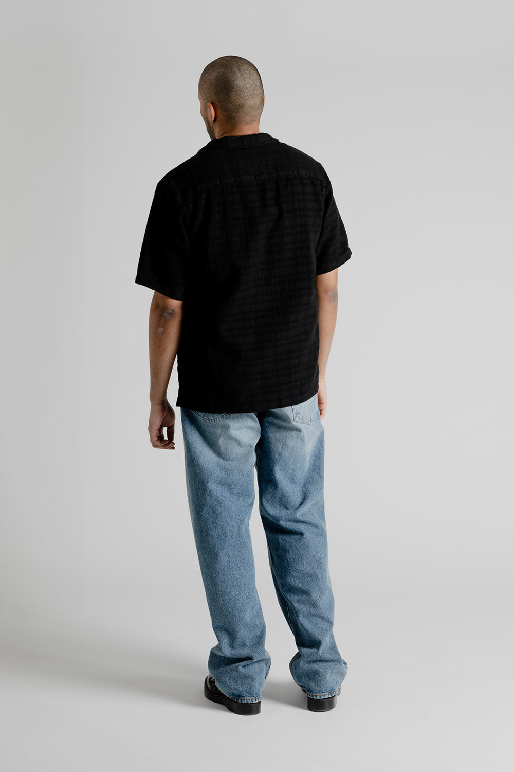 Spacey SS Shirt - Black - Wallace Mercantile Shop
