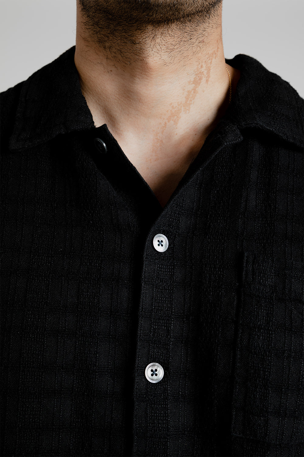 Spacey SS Shirt - Black - Wallace Mercantile Shop