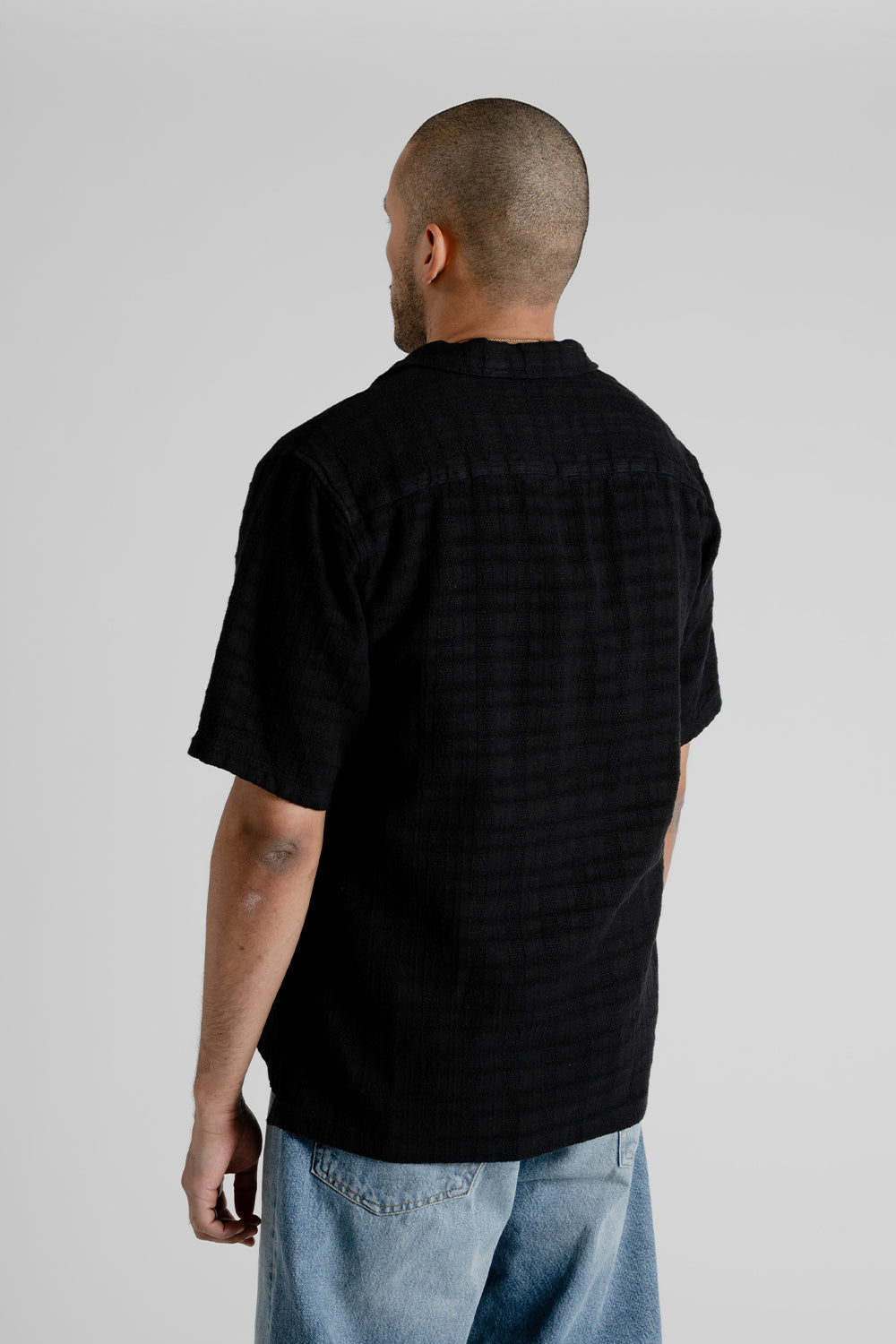 Spacey SS Shirt - Black - Wallace Mercantile Shop