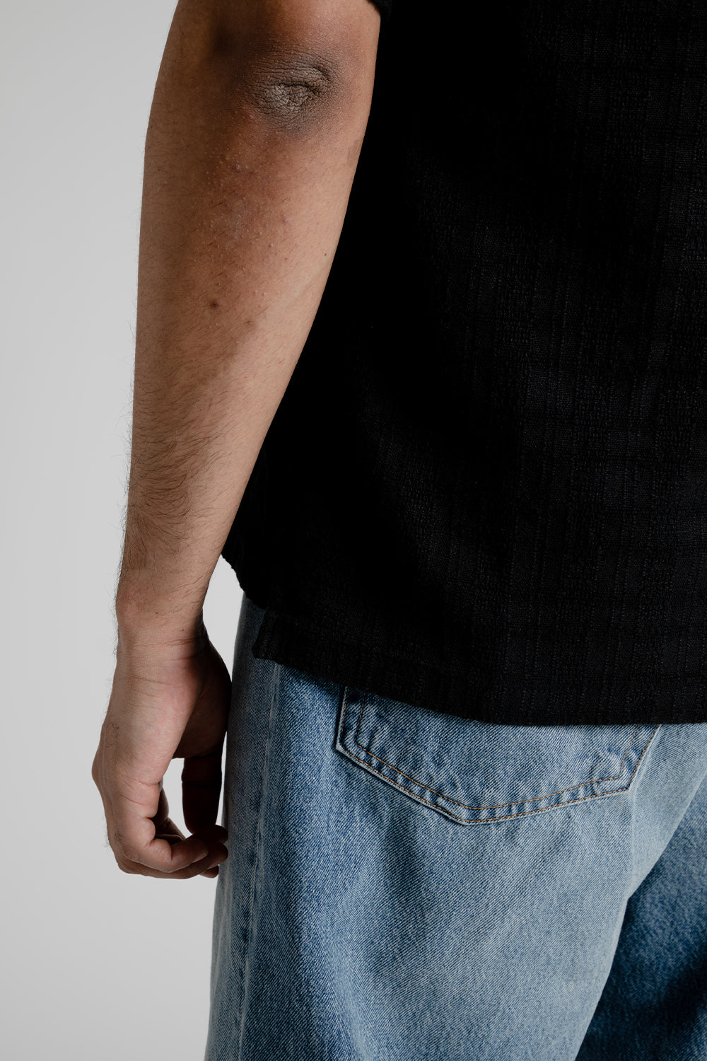 Spacey SS Shirt - Black - Wallace Mercantile Shop