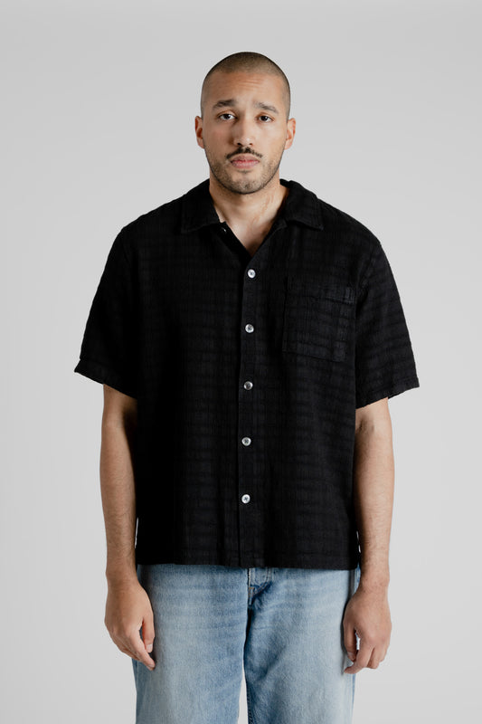 Spacey SS Shirt - Black - Wallace Mercantile Shop
