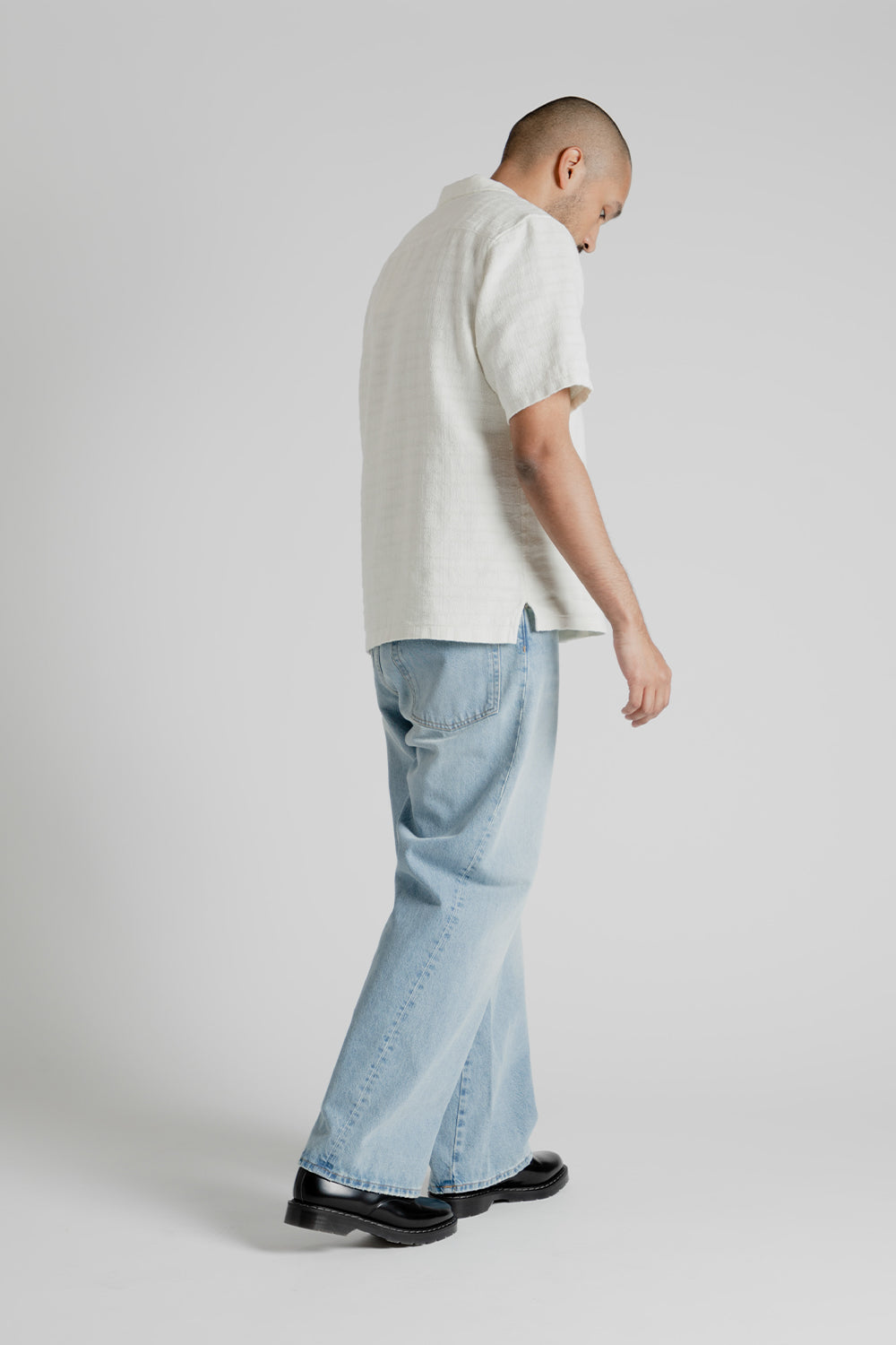 Spacey SS Shirt - White - Wallace Mercantile Shop
