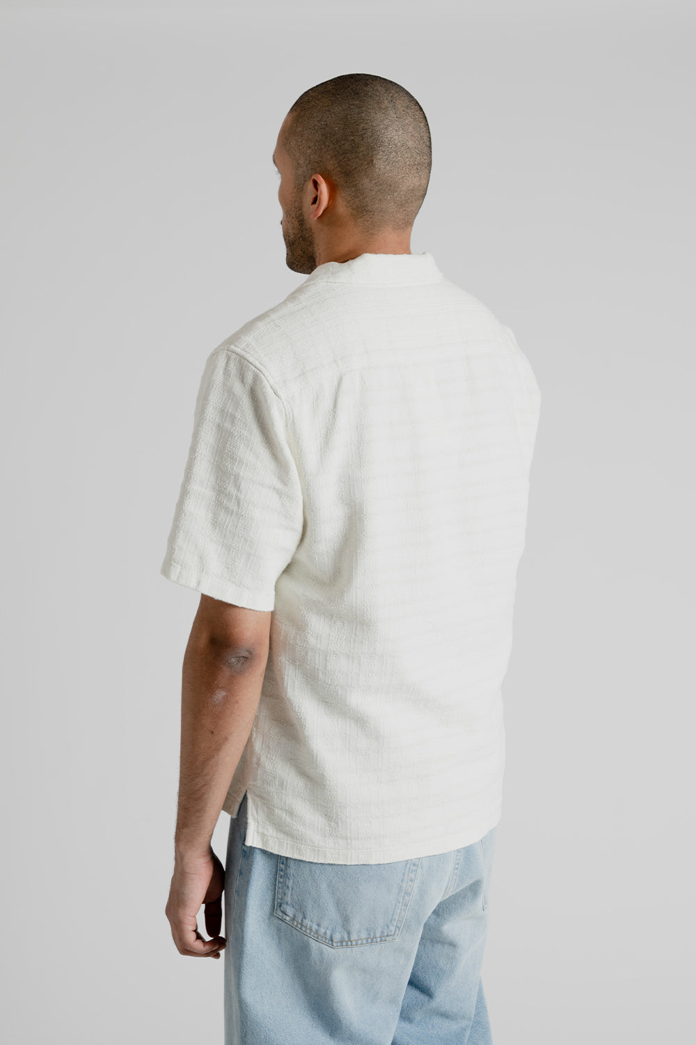 Spacey SS Shirt - White - Wallace Mercantile Shop