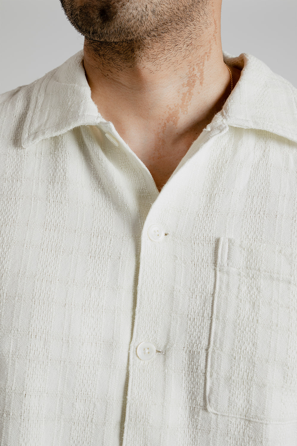 Spacey SS Shirt - White - Wallace Mercantile Shop
