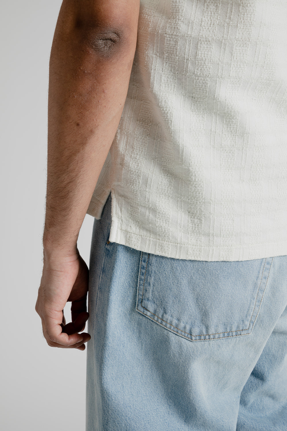 Spacey SS Shirt - White - Wallace Mercantile Shop