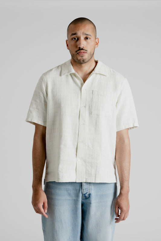 Spacey SS Shirt - White - Wallace Mercantile Shop