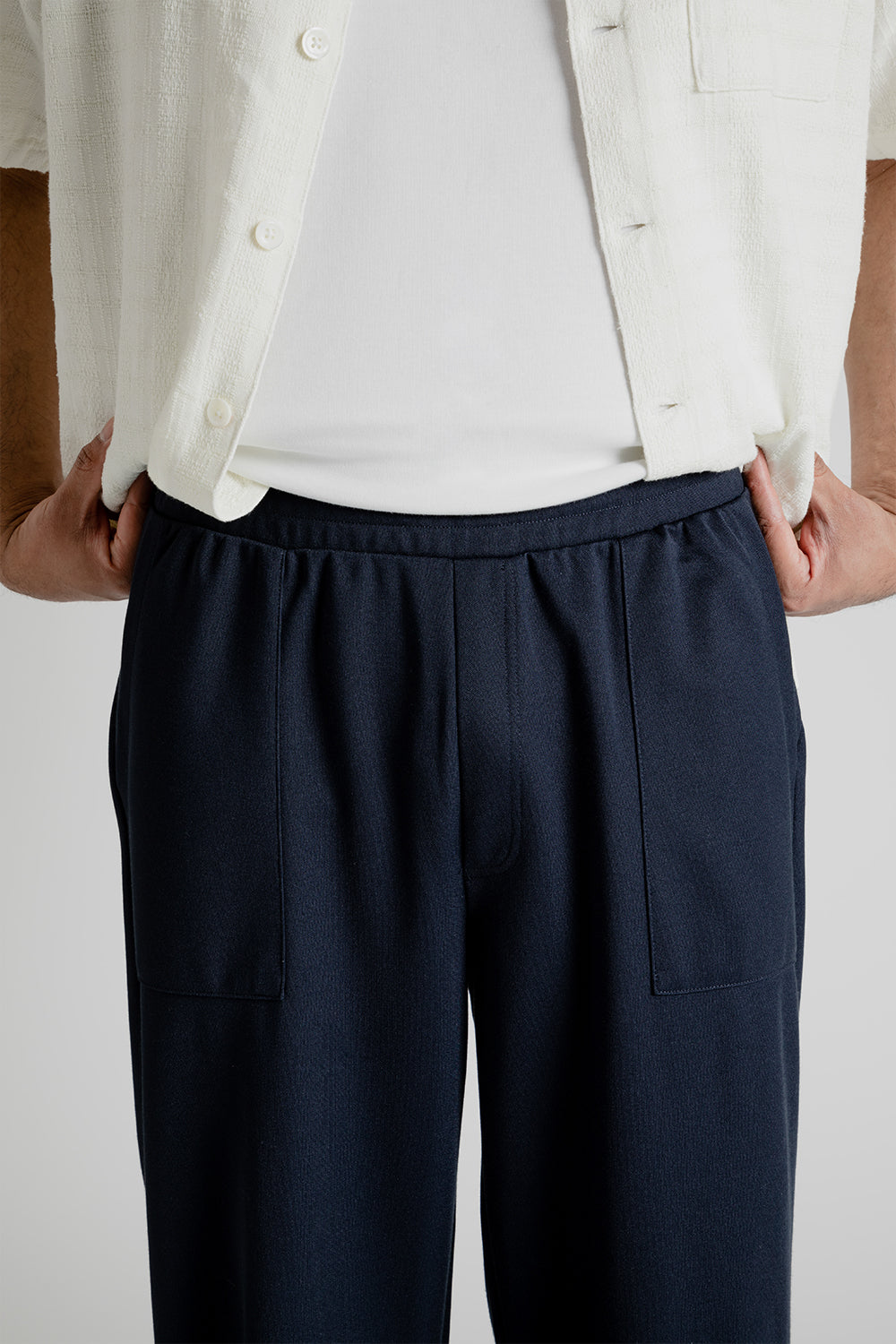 Track Pants - Navy - Wallace Mercantile Shop