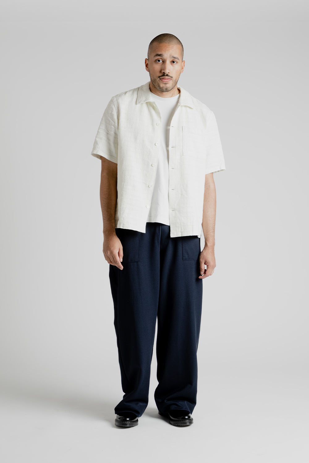 Track Pants - Navy - Wallace Mercantile Shop