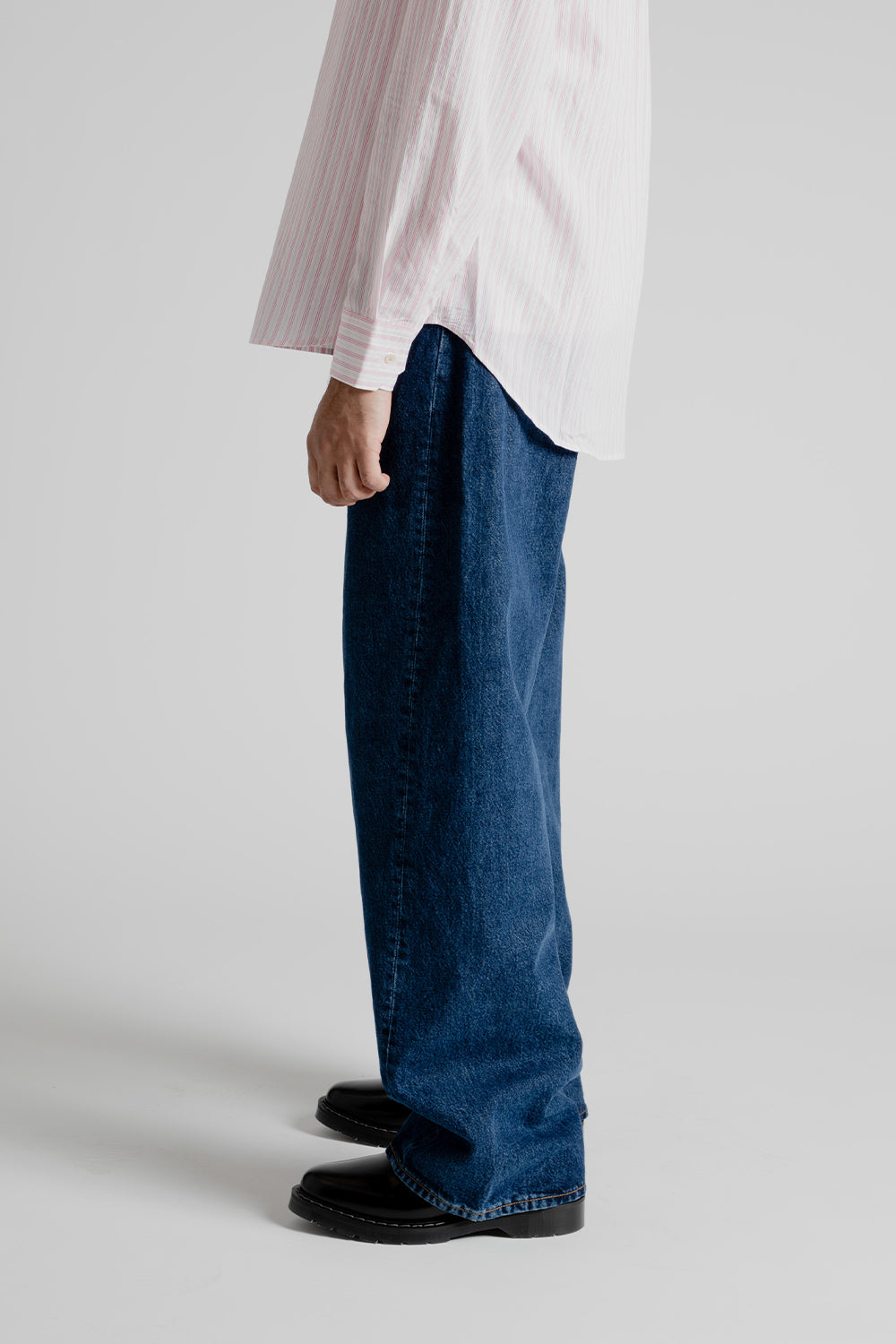 Wide Twist Denim - Rinse Blue - Wallace Mercantile Shop